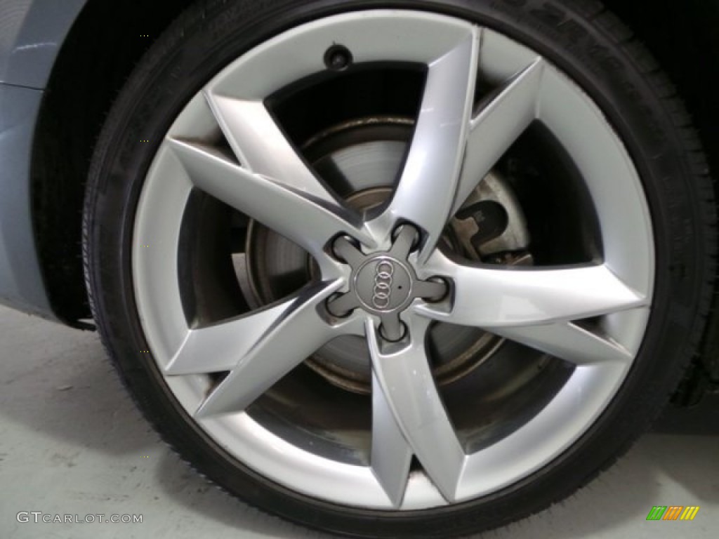 2012 A5 2.0T quattro Cabriolet - Monsoon Gray Metallic / Black photo #9