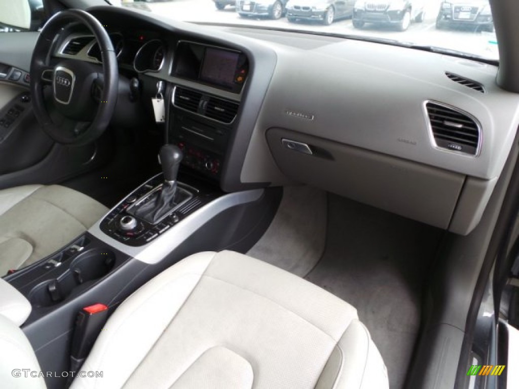 2012 A5 2.0T quattro Cabriolet - Monsoon Gray Metallic / Black photo #31