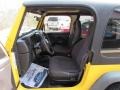 2000 Solar Yellow Jeep Wrangler SE 4x4  photo #17