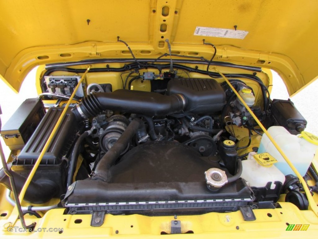 2000 Wrangler SE 4x4 - Solar Yellow / Agate photo #26