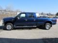 Dark Blue Pearl Metallic 2008 Ford F350 Super Duty Lariat Crew Cab 4x4