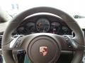 Saddle Brown 2015 Porsche Panamera Turbo Steering Wheel