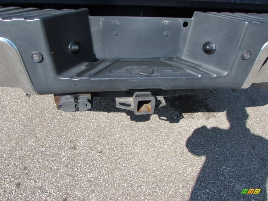 2008 F350 Super Duty Lariat Crew Cab 4x4 - Dark Blue Pearl Metallic / Camel photo #15