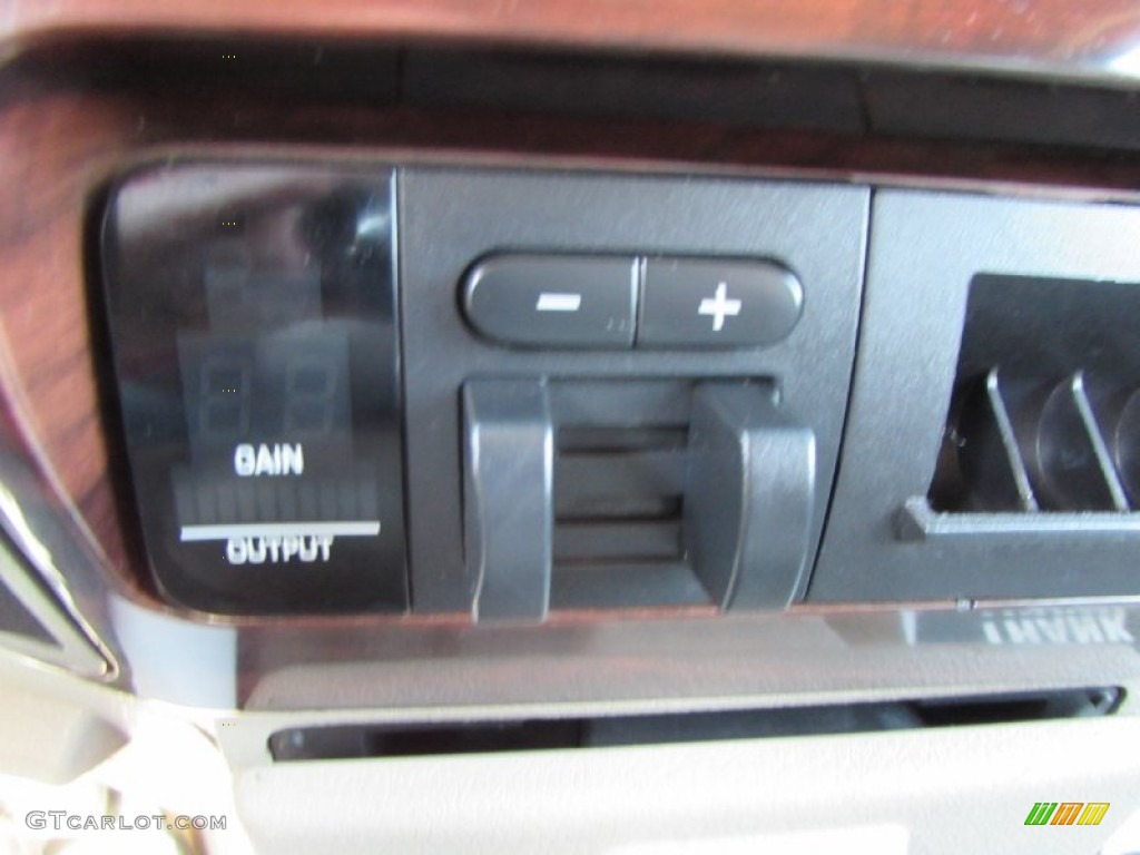 2008 F350 Super Duty Lariat Crew Cab 4x4 - Dark Blue Pearl Metallic / Camel photo #37