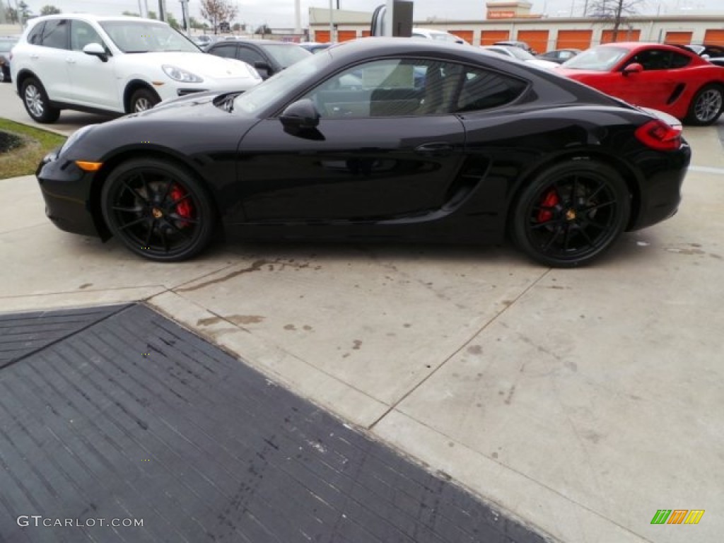 Black 2015 Porsche Cayman S Exterior Photo #102138336