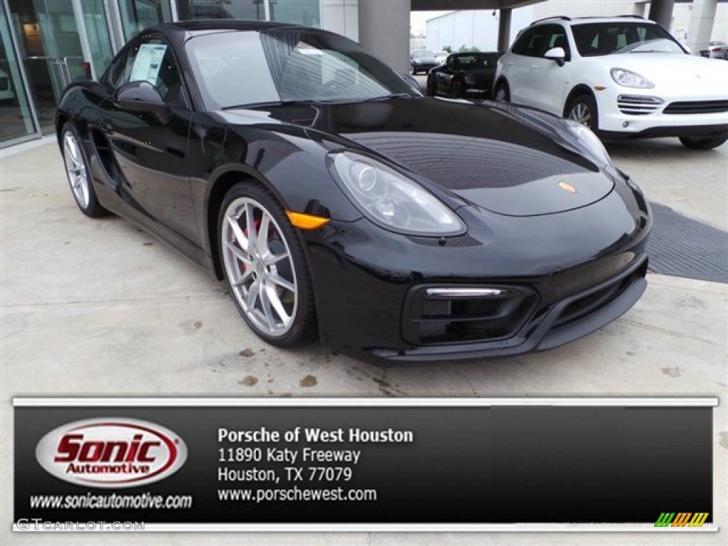 2015 Cayman GTS - Black / Black w/Alcantara photo #1