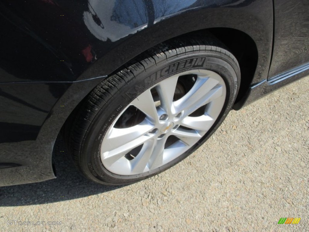 2014 Cruze LTZ - Atlantis Blue Metallic / Jet Black/Brick photo #7