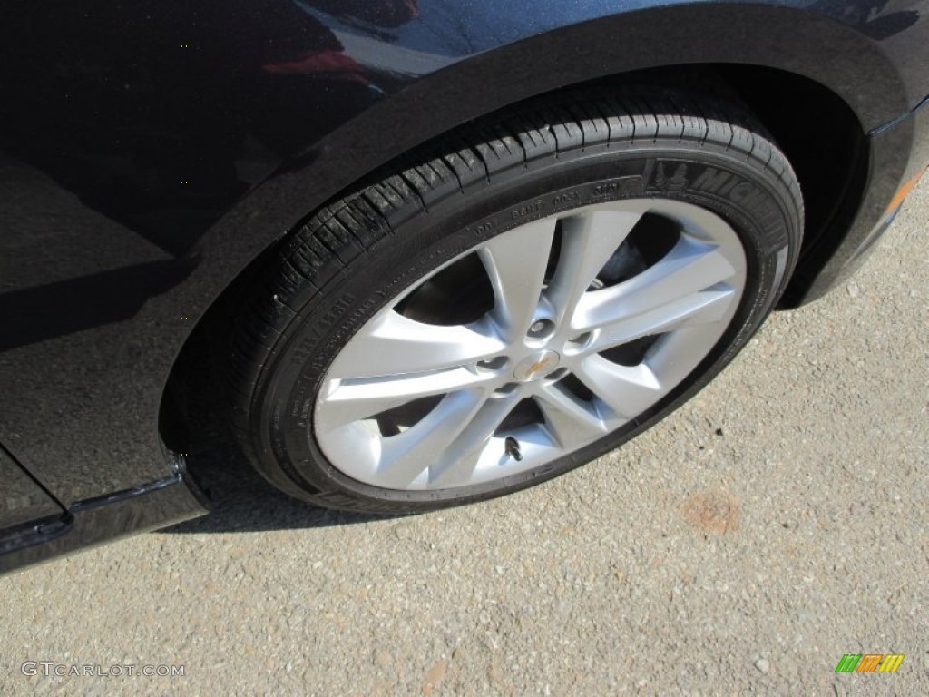 2014 Cruze LTZ - Atlantis Blue Metallic / Jet Black/Brick photo #9