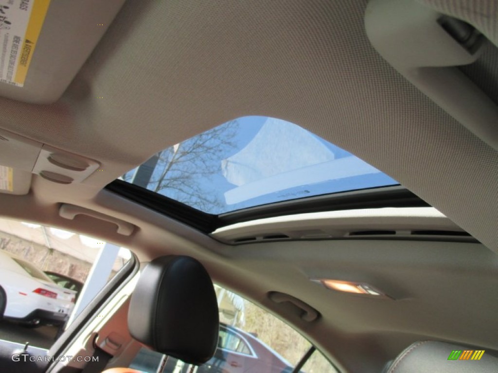 2014 Cruze LTZ - Atlantis Blue Metallic / Jet Black/Brick photo #15