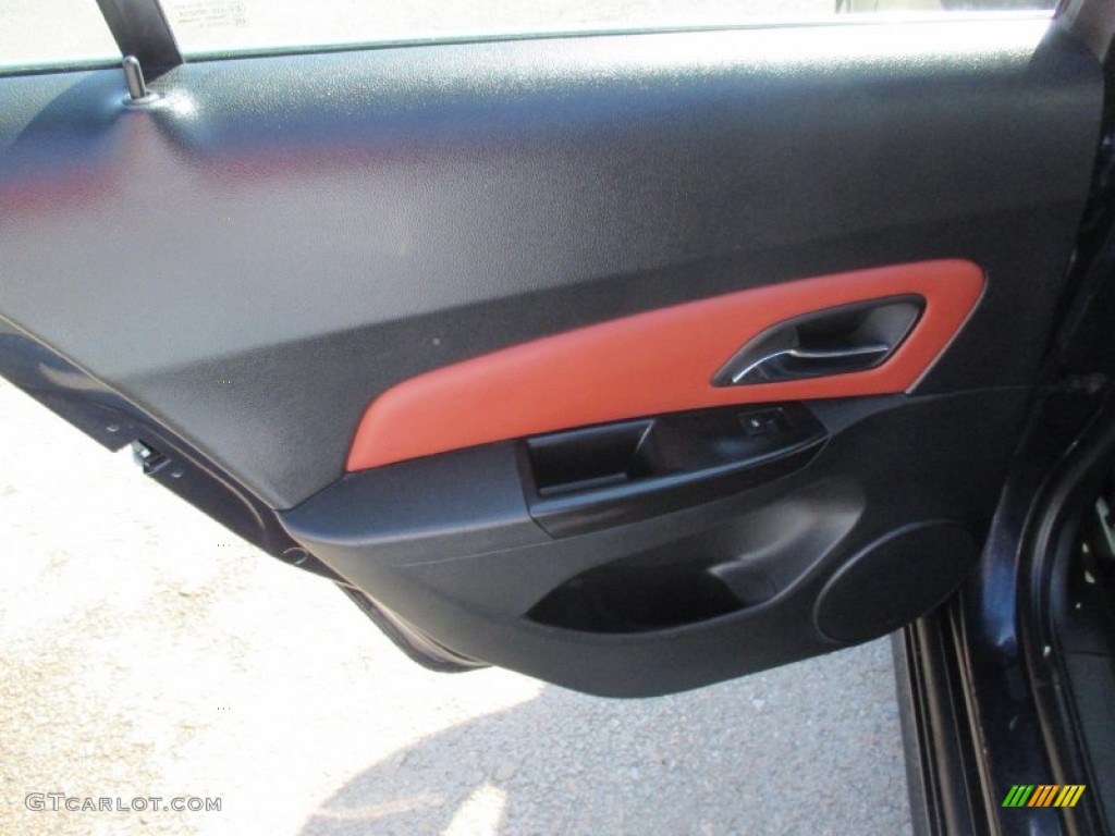 2014 Cruze LTZ - Atlantis Blue Metallic / Jet Black/Brick photo #20
