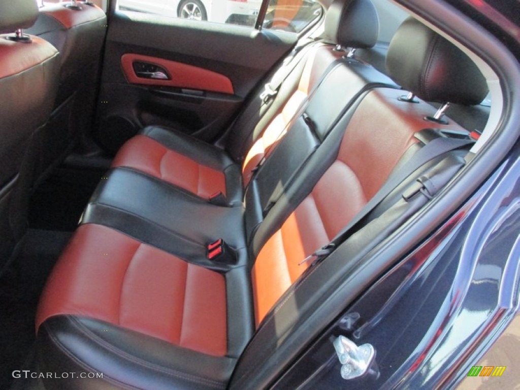 2014 Cruze LTZ - Atlantis Blue Metallic / Jet Black/Brick photo #21