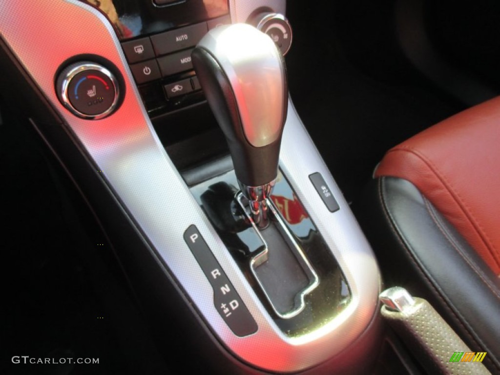 2014 Cruze LTZ - Atlantis Blue Metallic / Jet Black/Brick photo #24