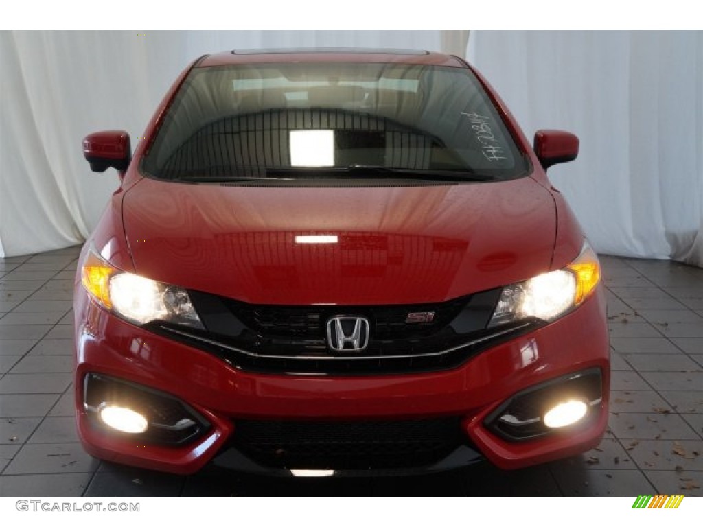 2015 Civic Si Coupe - Rallye Red / Si Black/Red photo #3