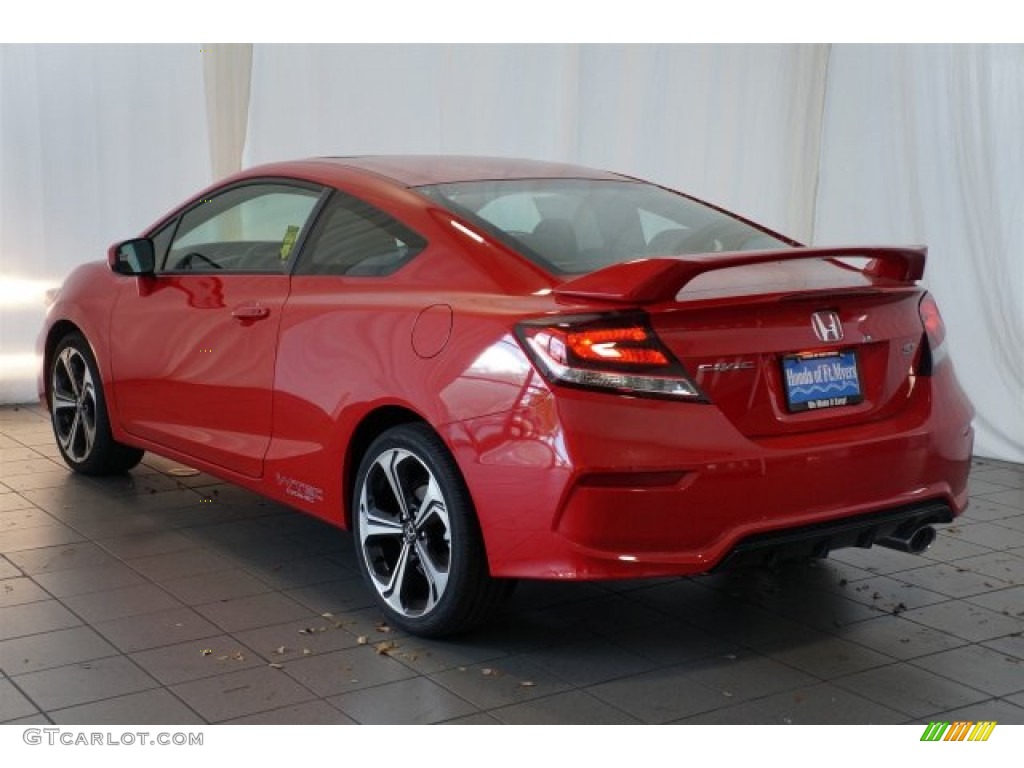 2015 Civic Si Coupe - Rallye Red / Si Black/Red photo #6