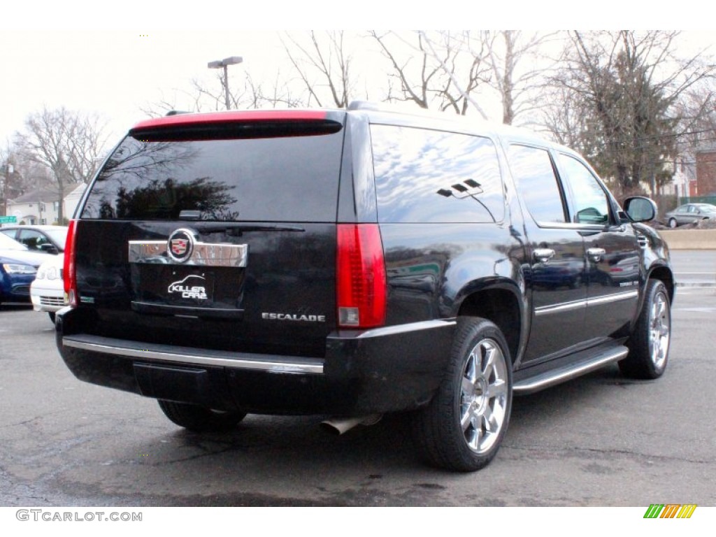 2010 Escalade ESV Luxury AWD - Black Ice / Ebony photo #7