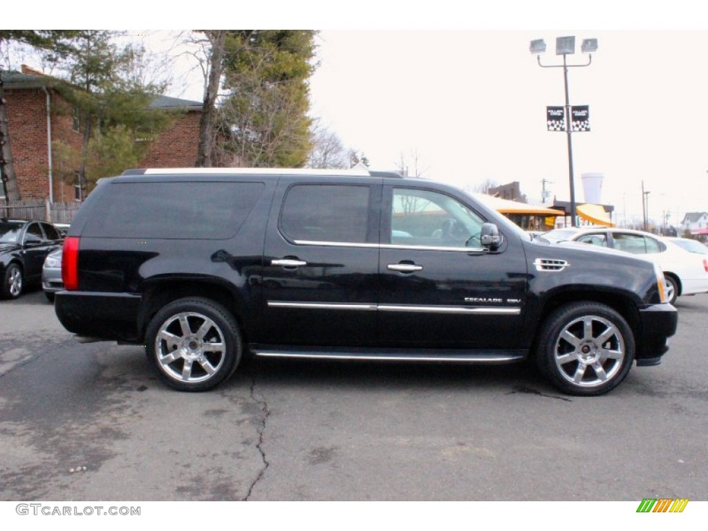 2010 Escalade ESV Luxury AWD - Black Ice / Ebony photo #10