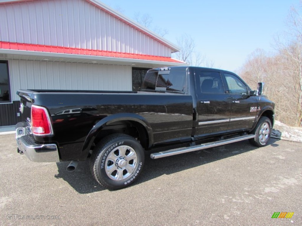 Black 2015 Ram 3500 Laramie Limited Crew Cab 4x4 Exterior Photo #102140976