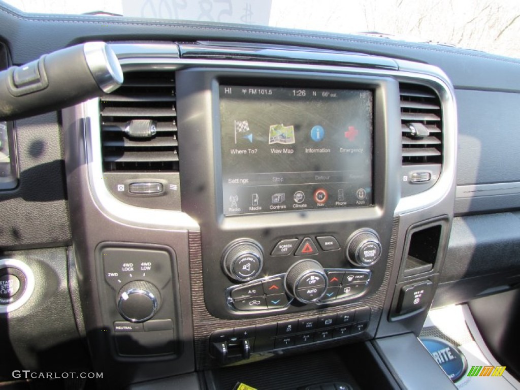 2015 Ram 3500 Laramie Limited Crew Cab 4x4 Controls Photo #102141501