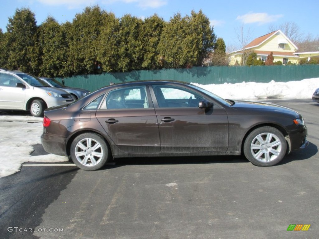 Teak Brown Metallic 2011 Audi A4 2.0T quattro Sedan Exterior Photo #102141708