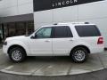 2014 White Platinum Ford Expedition Limited 4x4  photo #2