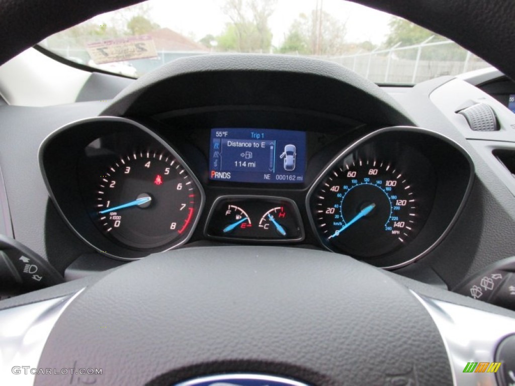 2015 Escape S - Oxford White / Charcoal Black photo #29