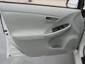 2015 Toyota Prius Misty Gray Interior Door Panel Photo