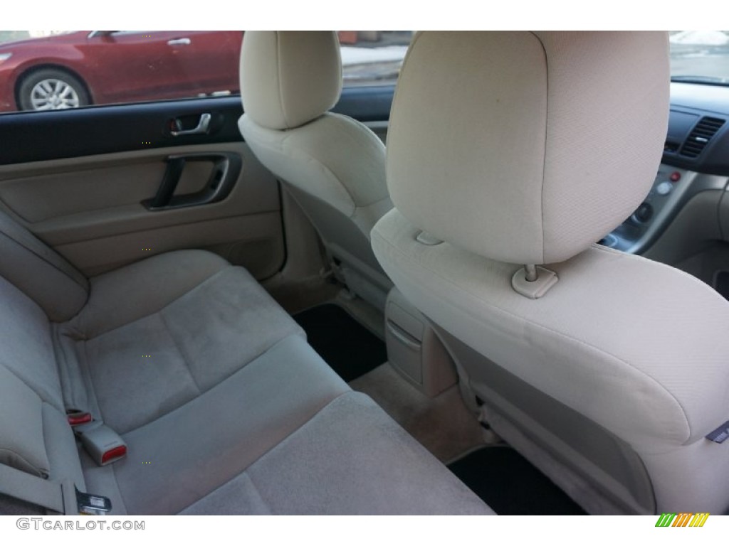 2008 Legacy 2.5i Sedan - Newport Blue Pearl / Warm Ivory photo #9