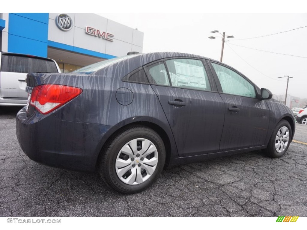2015 Cruze LS - Blue Ray Metallic / Jet Black/Medium Titanium photo #7