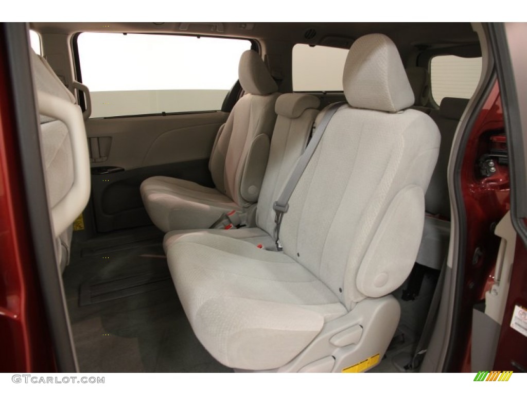 2012 Toyota Sienna LE Rear Seat Photo #102148898