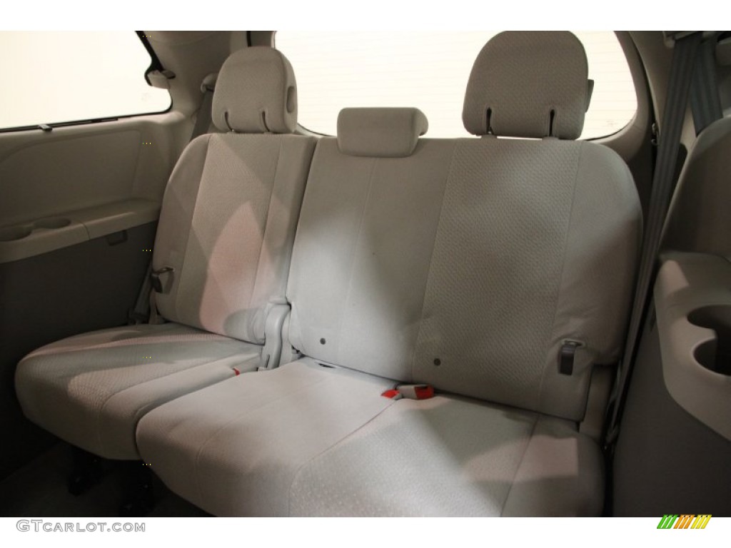 2012 Toyota Sienna LE Rear Seat Photo #102148901