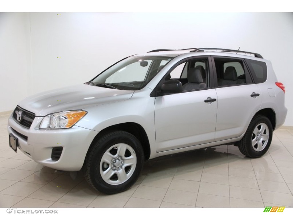 2012 RAV4 I4 4WD - Classic Silver Metallic / Ash photo #3