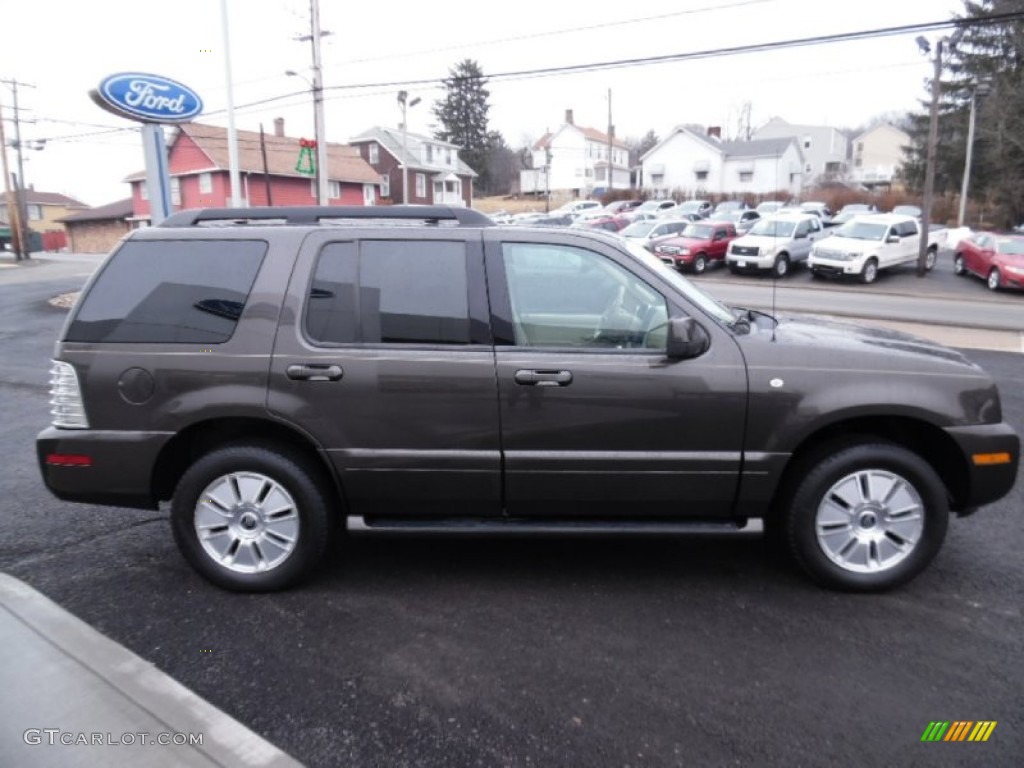 2006 Mountaineer Luxury AWD - Charcoal Beige Metallic / Camel photo #8