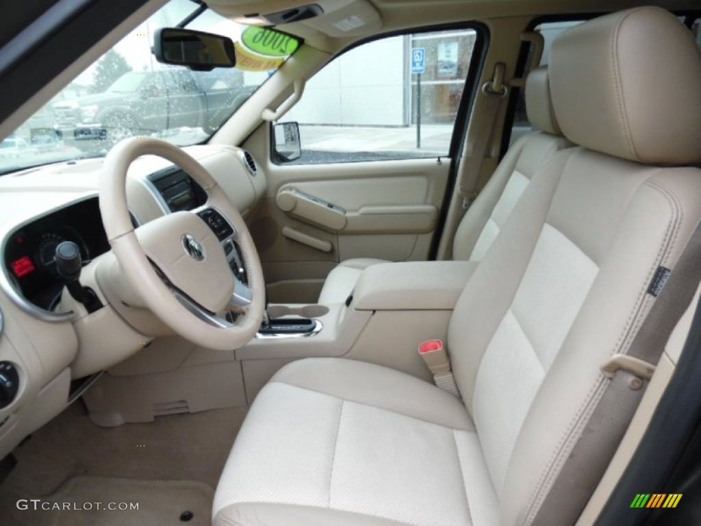 Camel Interior 2006 Mercury Mountaineer Luxury AWD Photo #102150731