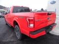 Race Red 2015 Ford F150 XLT SuperCab 4x4 Exterior