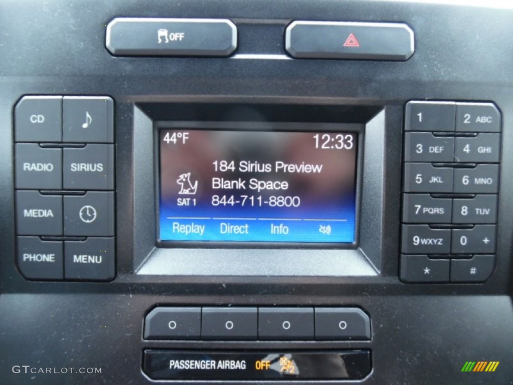 2015 Ford F150 XLT SuperCab 4x4 Audio System Photo #102152575