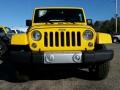 Baja Yellow - Wrangler Unlimited Sahara 4x4 Photo No. 2