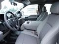 Medium Earth Gray 2015 Ford F150 XL SuperCab 4x4 Interior Color