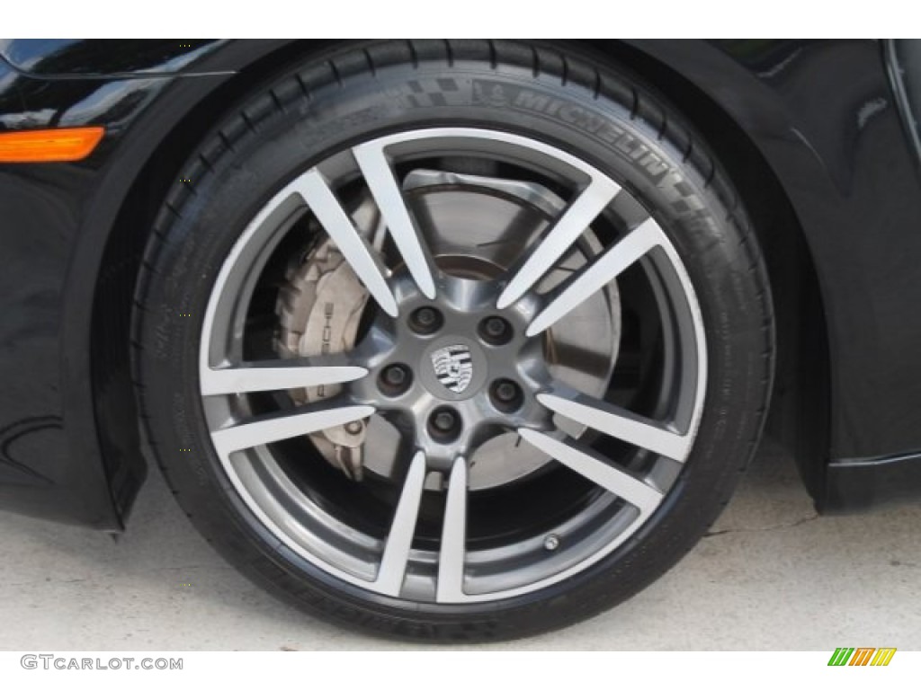 2014 Panamera 4S - Black / Black photo #14
