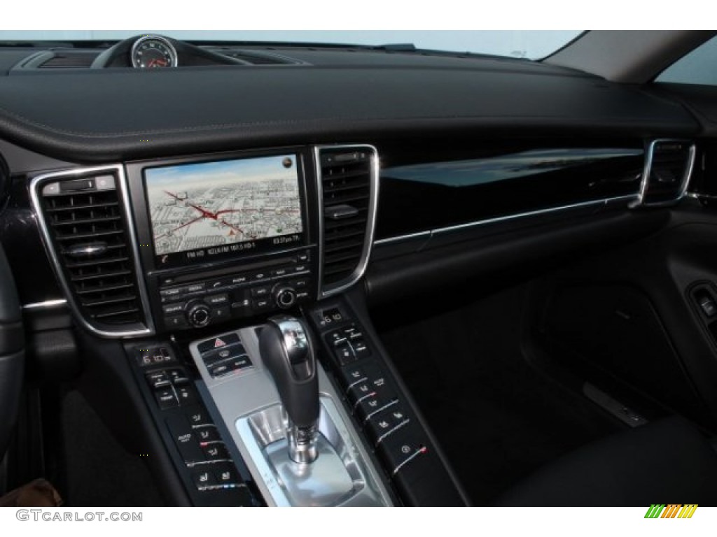 2014 Panamera 4S - Black / Black photo #21