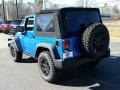 2015 Hydro Blue Pearl Jeep Wrangler Sport 4x4  photo #4