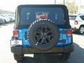 2015 Hydro Blue Pearl Jeep Wrangler Sport 4x4  photo #5