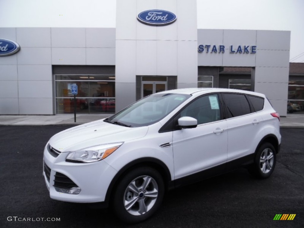 Oxford White Ford Escape