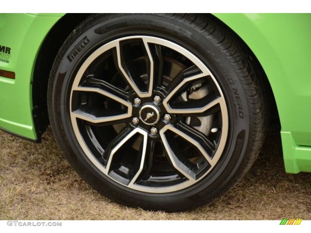 2014 Mustang GT Coupe - Gotta Have it Green / Charcoal Black photo #11