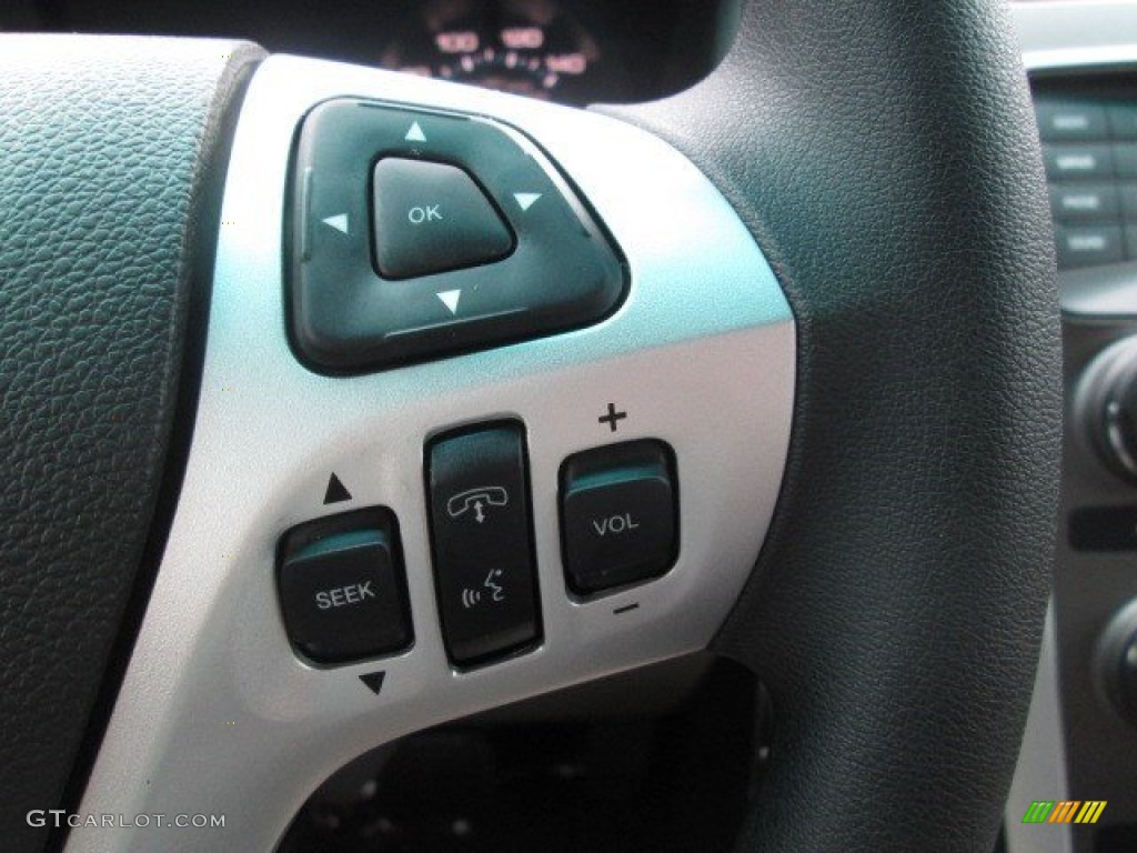 2015 Explorer FWD - Oxford White / Medium Light Stone photo #29