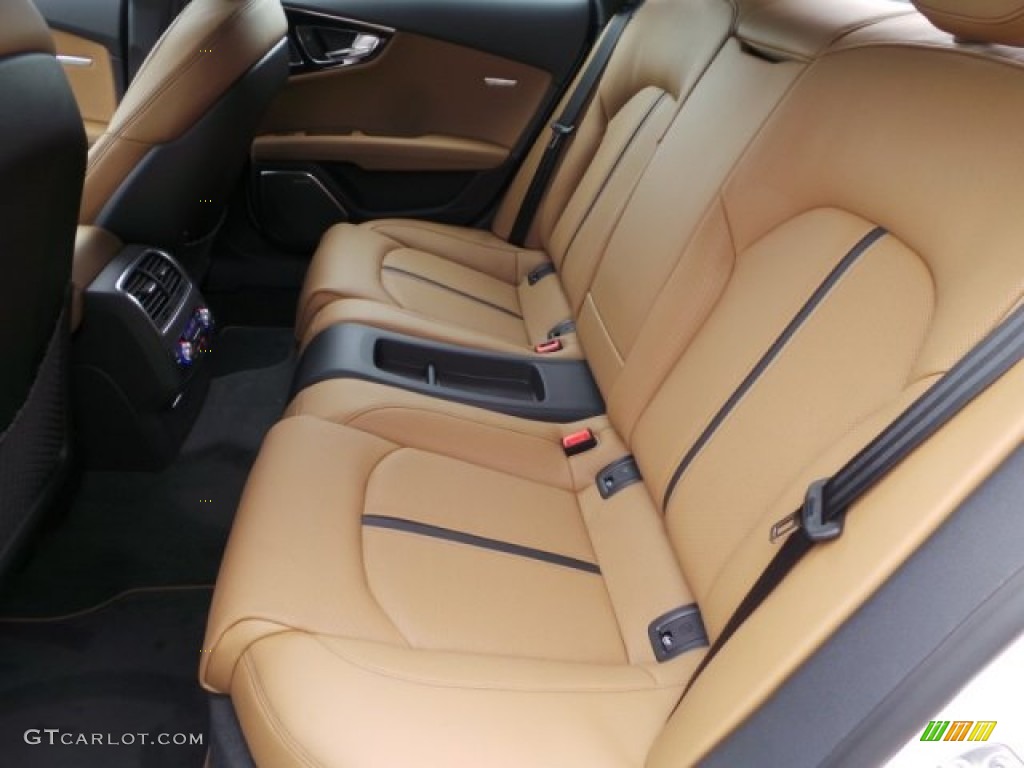 Black Perforated Valcona Interior 2015 Audi RS 7 4.0 TFSI quattro Photo #102158298
