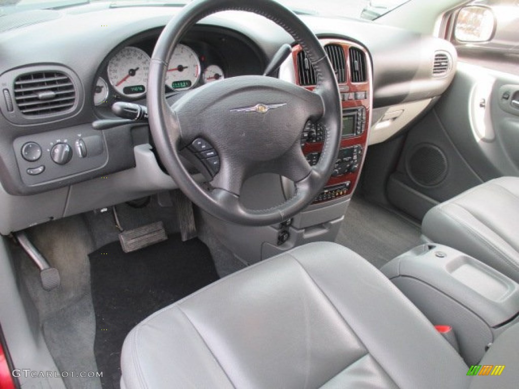 Medium Slate Gray Interior 2007 Chrysler Town & Country Limited Photo #102158735
