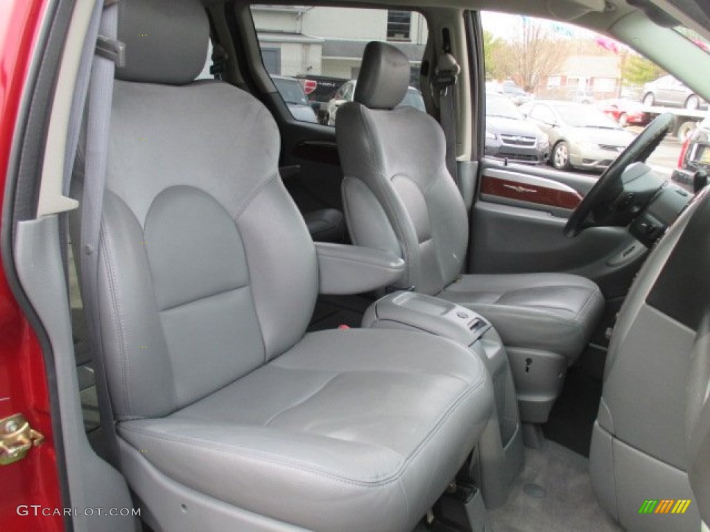 Medium Slate Gray Interior 2007 Chrysler Town & Country Limited Photo #102158887