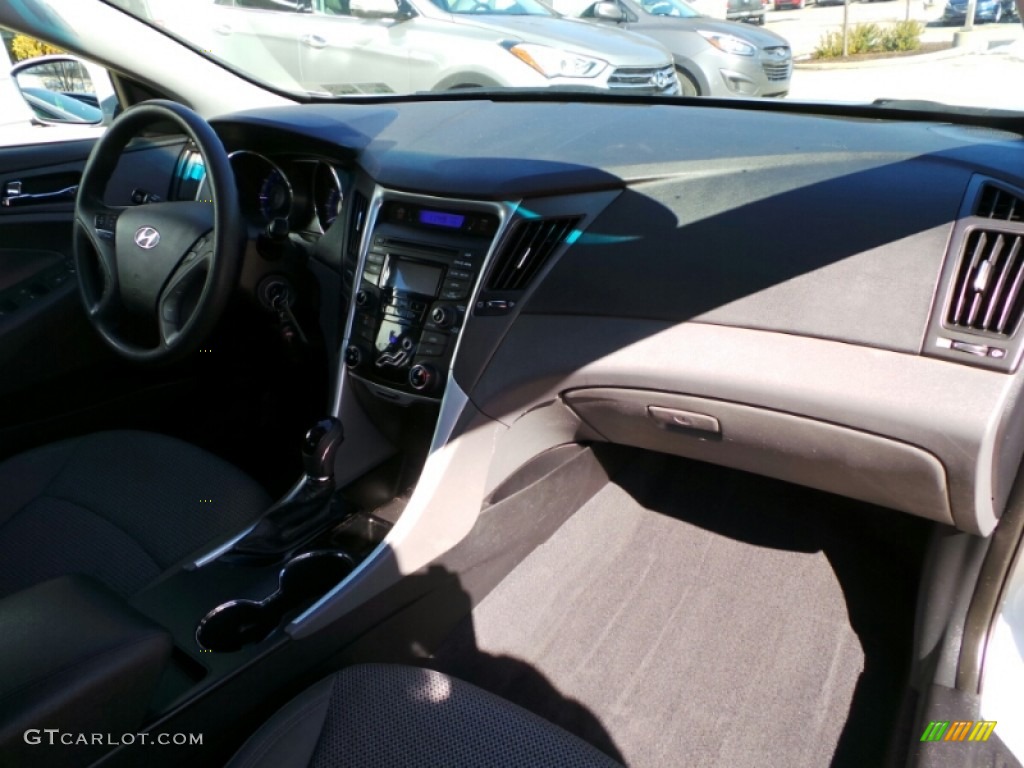 2012 Sonata GLS - Iridescent Silver Blue Pearl / Gray photo #11