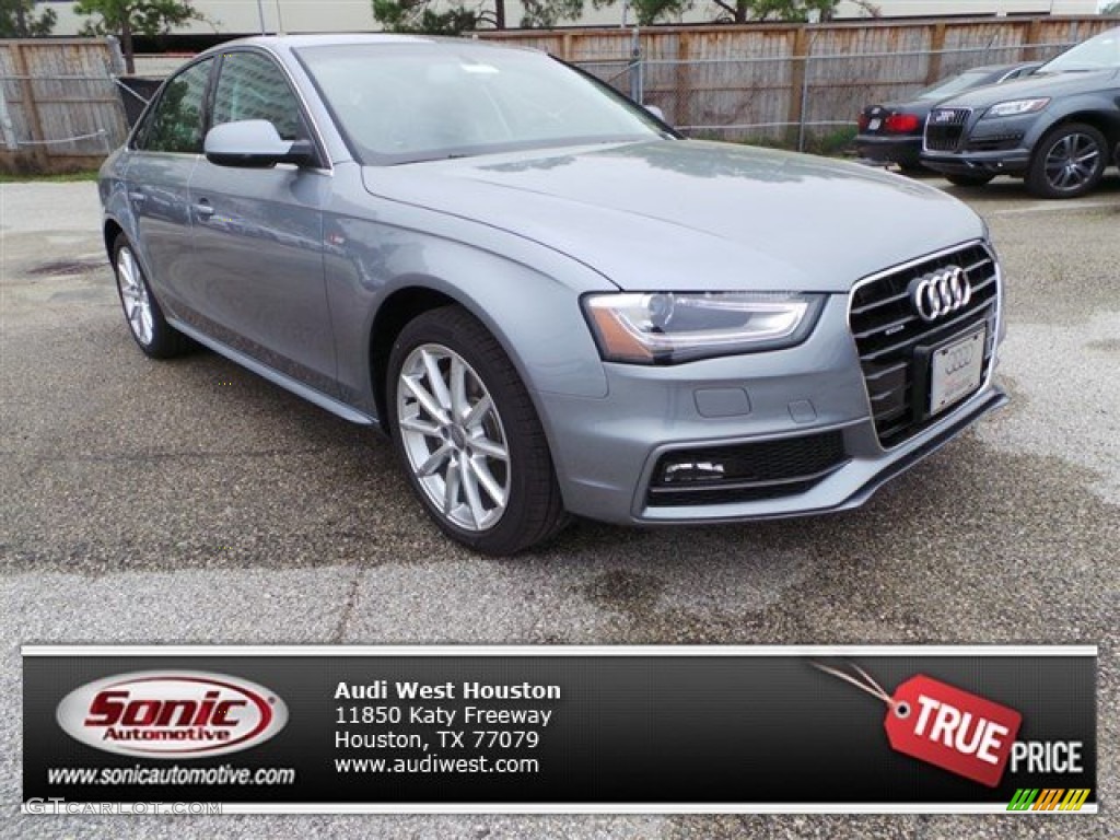 2015 A4 2.0T Premium Plus quattro - Tornado Gray Metallic / Black photo #1