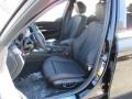 2015 BMW 3 Series Black Interior Front Seat Photo